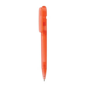 Stylo transparent en ABS recyclé et certifié GRS Devin 26