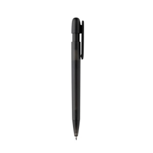 Stylo transparent en ABS recyclé et certifié GRS Devin 13