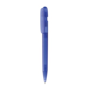 Stylo transparent en ABS recyclé et certifié GRS Devin 33