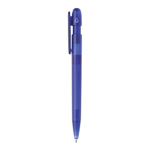 Stylo transparent en ABS recyclé et certifié GRS Devin 35