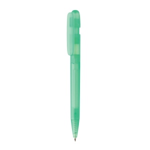 Stylo transparent en ABS recyclé et certifié GRS Devin 47