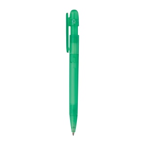 Stylo transparent en ABS recyclé et certifié GRS Devin 49