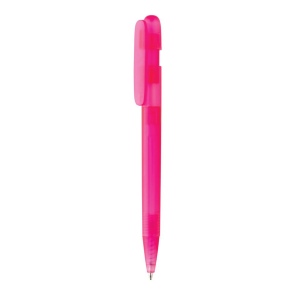 Stylo transparent en ABS recyclé et certifié GRS Devin 61
