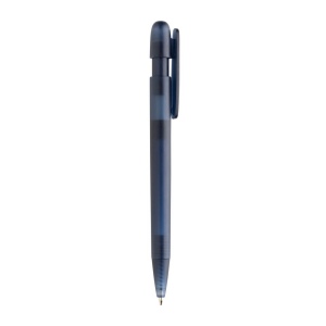 Stylo transparent en ABS recyclé et certifié GRS Devin 69