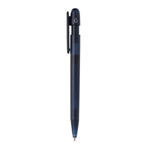 Stylo transparent en ABS recyclé et certifié GRS Devin 70