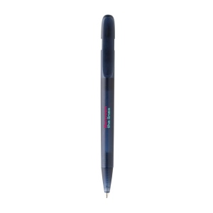 Stylo transparent en ABS recyclé et certifié GRS Devin 71