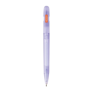Stylo transparent en ABS recyclé et certifié GRS Devin 78