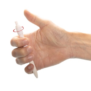 Stylo anti-stress en ABS recyclé GRS Quill 14
