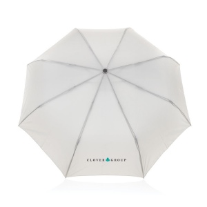 Mini parapluie 21" à ouverture auto en bois d'acacia Kaycey 16