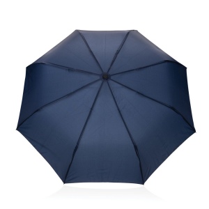 Mini parapluie 21" à ouverture auto en bois d'acacia Kaycey 21