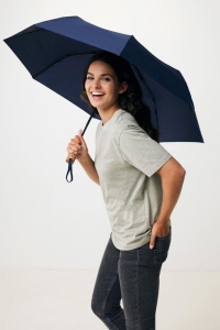 Mini parapluie 21" à ouverture auto en bois d'acacia Kaycey 25