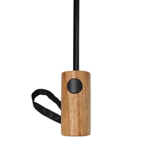 Mini parapluie 21" à ouverture auto en bois d'acacia Kaycey 8