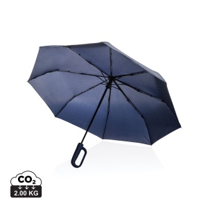 Parapluie 21'' avec mousqueton en rPET AWARE™ Yara 4
