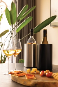 Seau à vin en acier inoxydable recyclé RCS Vino 8