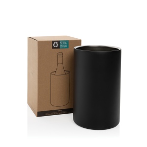 Seau à vin en acier inoxydable recyclé RCS Vino 9