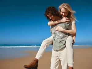 T-shirt coupe boxy en coton recyclé IQONIQ Teide 185