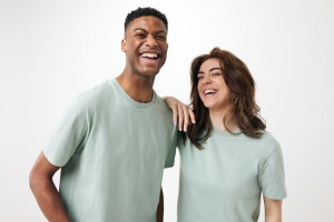 T-shirt coupe boxy en coton recyclé IQONIQ Teide 202