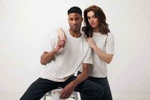 T-shirt coupe boxy en coton recyclé IQONIQ Teide 263