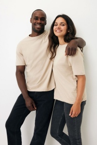 T-shirt coupe boxy en coton recyclé IQONIQ Teide 78