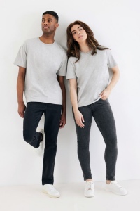 T-shirt coupe boxy en coton recyclé IQONIQ Teide 102