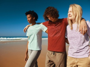 T-shirt en coton recyclé IQONIQ Brett 177