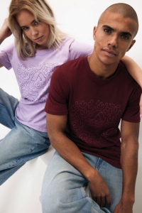 T-shirt en coton recyclé IQONIQ Brett 123