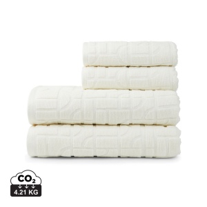 VINGA Verso Lot de 4 serviettes en coton biologique OCS 3