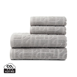 VINGA Verso Lot de 4 serviettes en coton biologique OCS 2