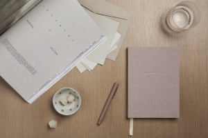 VINGA Thankfulness Journal intime en papier recyclé GRS 9