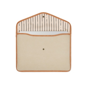 VINGA Bosler Housse ordinateur 14" en toile recyclée GRS 15
