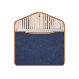 VINGA Bosler Housse ordinateur 14" en toile recyclée GRS 19