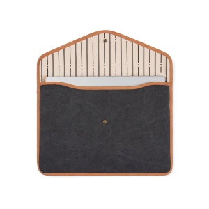 VINGA Bosler Housse ordinateur 14" en toile recyclée GRS 7