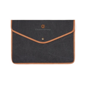 VINGA Bosler Housse ordinateur 14" en toile recyclée GRS 9