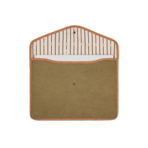 VINGA Bosler Housse ordinateur 14" en toile recyclée GRS 11