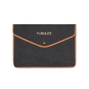 VINGA Pochette ordinateur 16" en toile recyclée GRS Bosler 9