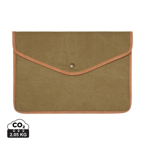 VINGA Pochette ordinateur 16" en toile recyclée GRS Bosler 3