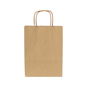 Sac papier kraft anses torsadées 3