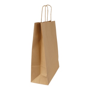 Sac papier kraft anses torsadées 3
