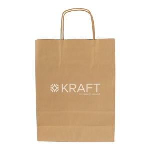 Sac papier kraft anses torsadées 4