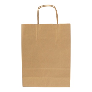 Sac papier kraft anses torsadées 2