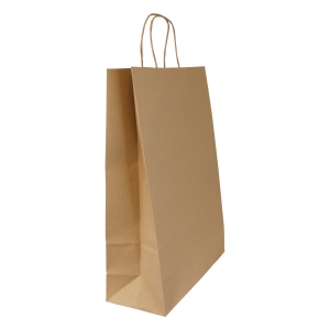 Sac papier kraft anses torsadées 3