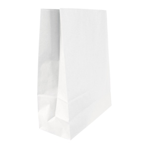 Sac papier blanc sans anses