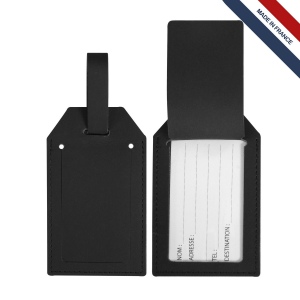 Porte-étiquette cuir régé. 3