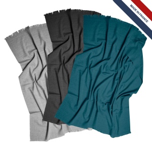 Plaid frangé 280g