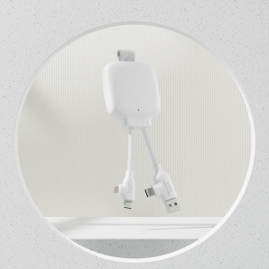 GAMMA LITE - Câble de charge et powerbank 3000 mAh 8