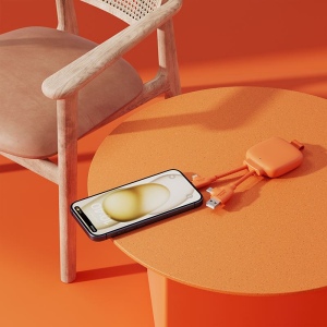 GAMMA LITE - Câble de charge et powerbank 3000 mAh 12