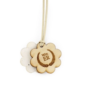 Médaille à planter découpe spéciale 2