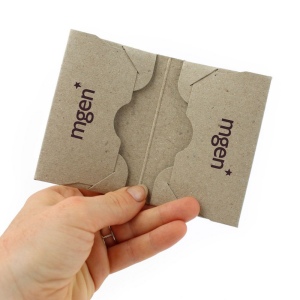 Porte carte carton recyclé 2