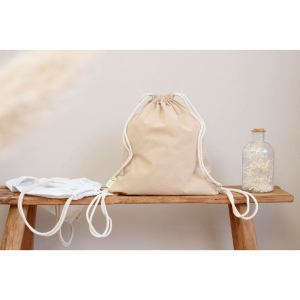 Sac à dos en coton recyclé 120g/m² Joy 7