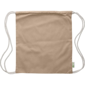 Sac à dos en coton recyclé 120g/m² Joy 6